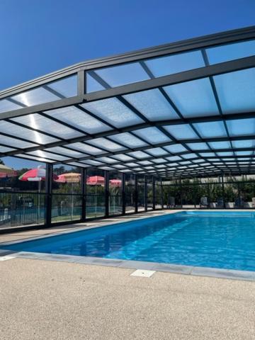 Camping Le Ruisseau Saint-André-de-Seignaux Kültér fotó